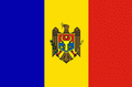 Nationalflagge Republik Moldau